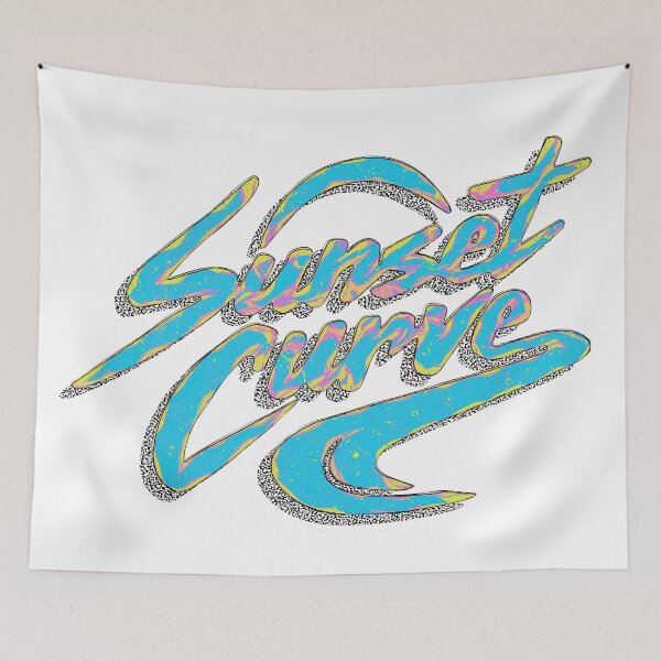 Item preview, Sunset Curve 90's Logo designed and sold by jesimink.