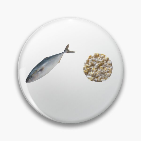Item preview, Fish and a Rice Cake designed and sold by PatBenjanis.