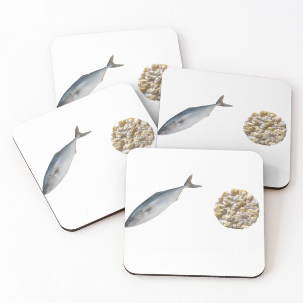 Item preview, Fish and a Rice Cake designed and sold by PatBenjanis.