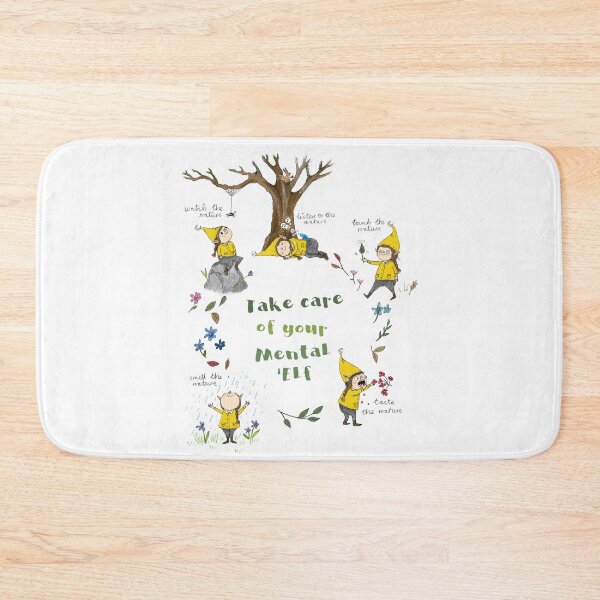 Item preview, Take care of your mental elf (mental health) designed and sold by HeidiBurton.