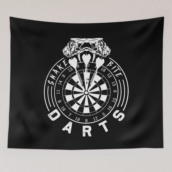 Item preview, Snakebite Darts Snake Dartboard designed and sold by OmmeDesigns.