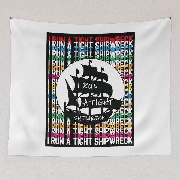 Item preview, I run a Tight shipwreck T-Shirt designed and sold by bestdesigns2020.