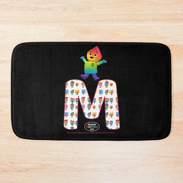 Item preview, Charlie's Colorforms City Monogram Initial M designed and sold by PacificStreams.