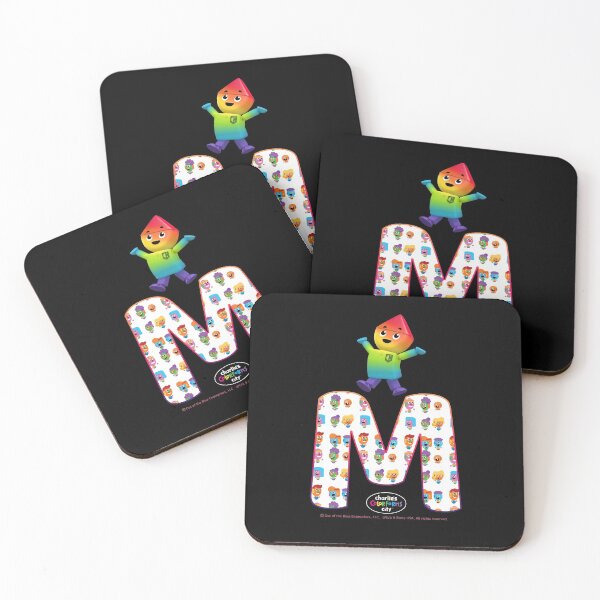 Item preview, Charlie's Colorforms City Monogram Initial M designed and sold by PacificStreams.