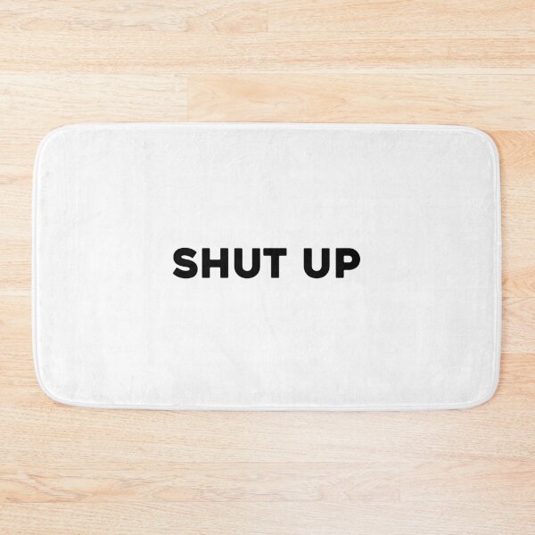 Item preview, S*UT UP - Funny mask quote designed and sold by FlyGraphics.