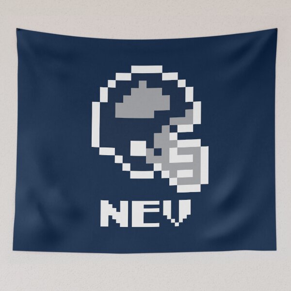Item preview, Nevada Wolf Pack (Tecmo Super Bowl Football Helmet) designed and sold by The Armorsmith.