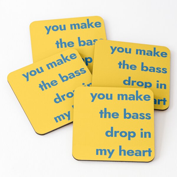 Item preview, Bass Drop in my Heart - The Good Place designed and sold by TheGoodPlaceOOC.