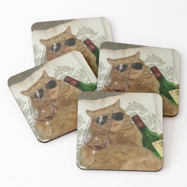 Item preview, Drunk cat designed and sold by The Lone vendor.