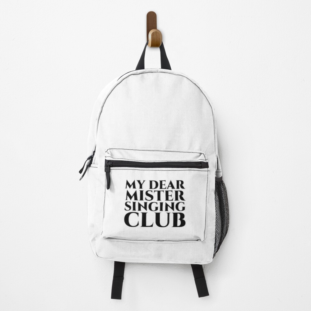 My dear mister singing-club schwarz Rucksack