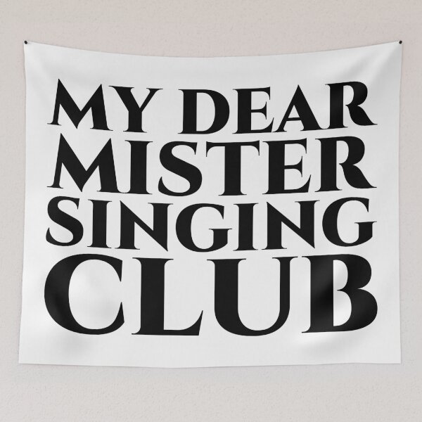 Item preview, My dear mister singing club black designed and sold by pASob-dESIGN.
