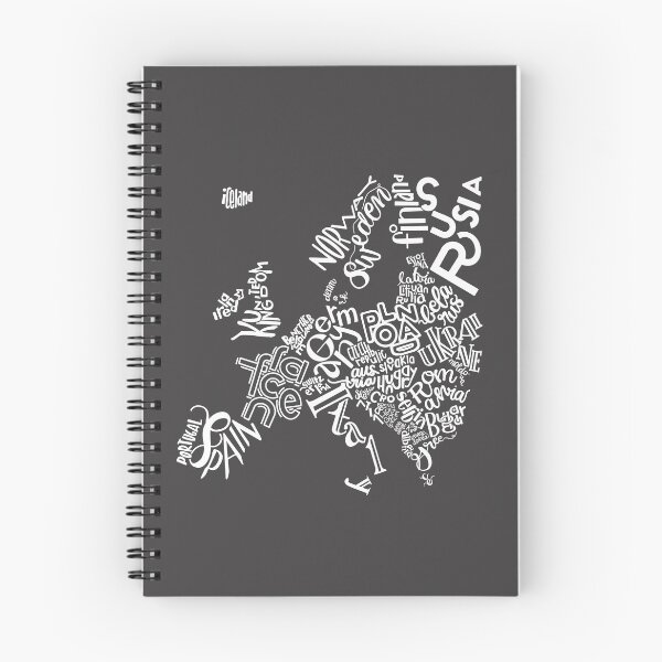 Item preview, Hand-Lettered Europe Map designed and sold by caro-ell.