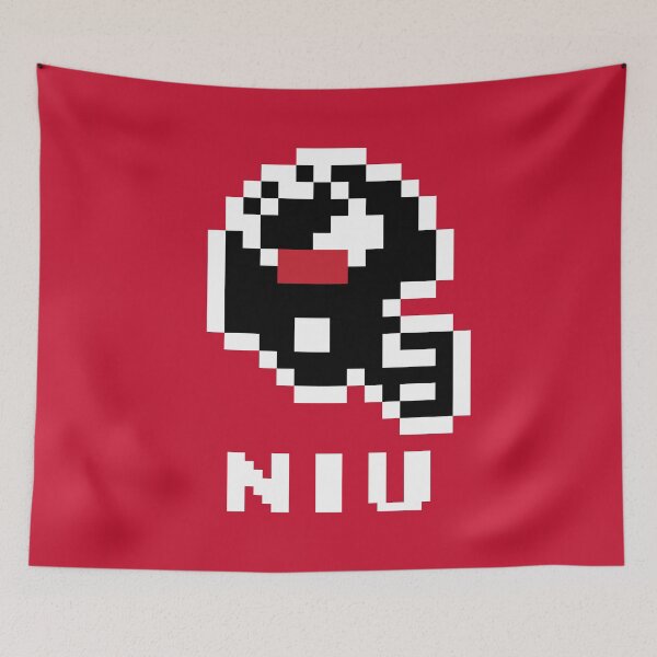 Item preview, Northern Illinois Huskies (Tecmo Super Bowl Football Helmet) designed and sold by The Armorsmith.