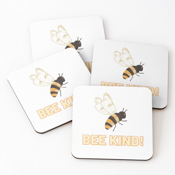 Item preview, bee kind! yellow text designed and sold by softlycarol.
