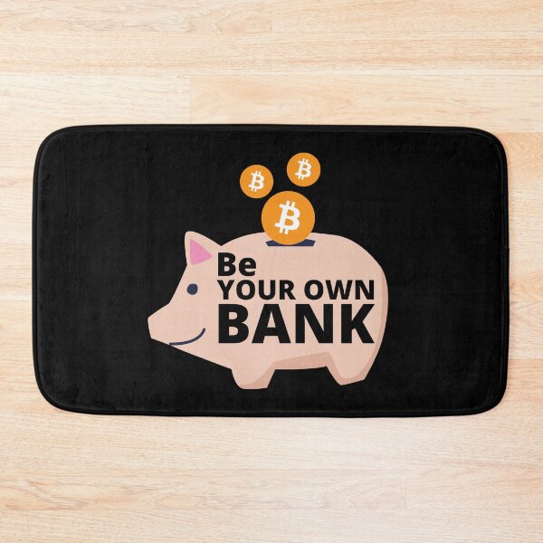 Item preview, Be your own bank - Bitcoin  designed and sold by Scubaloppy.
