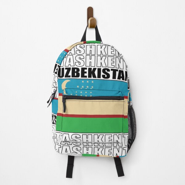 Item preview, Flag of Uzbekistan designed and sold by KewaleeTee.