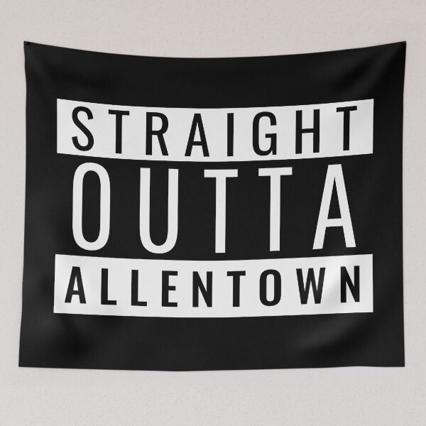 Item preview, Straight Outta Allentown designed and sold by Teelogic.