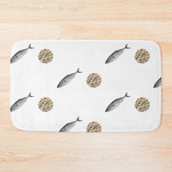 Item preview, Fish and a Rice Cake designed and sold by PatBenjanis.