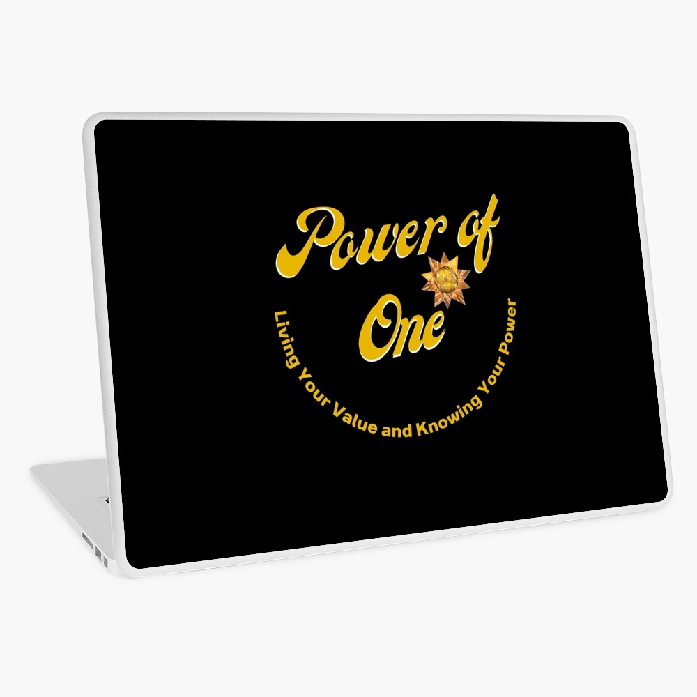 Power of One - College Success Laptop Skin