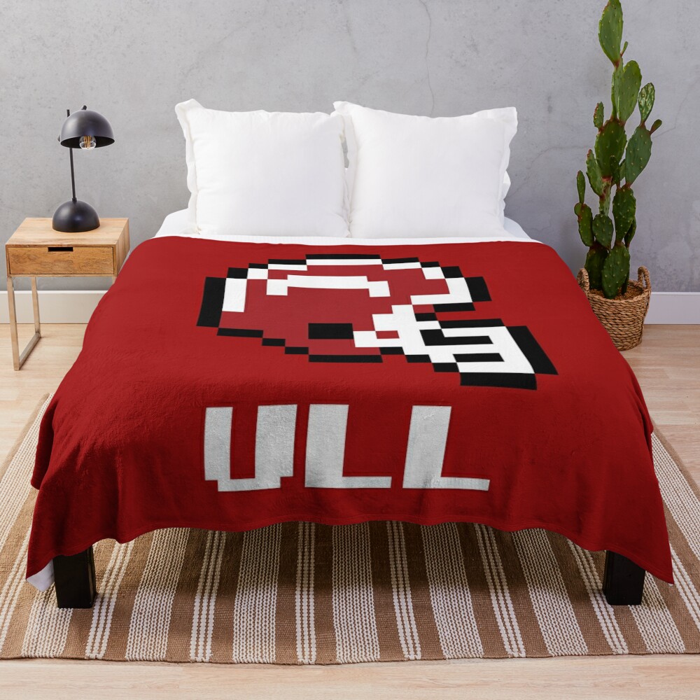 Louisiana Lafayette Ragin' Cajuns Alumni Throw Blanket - Sports