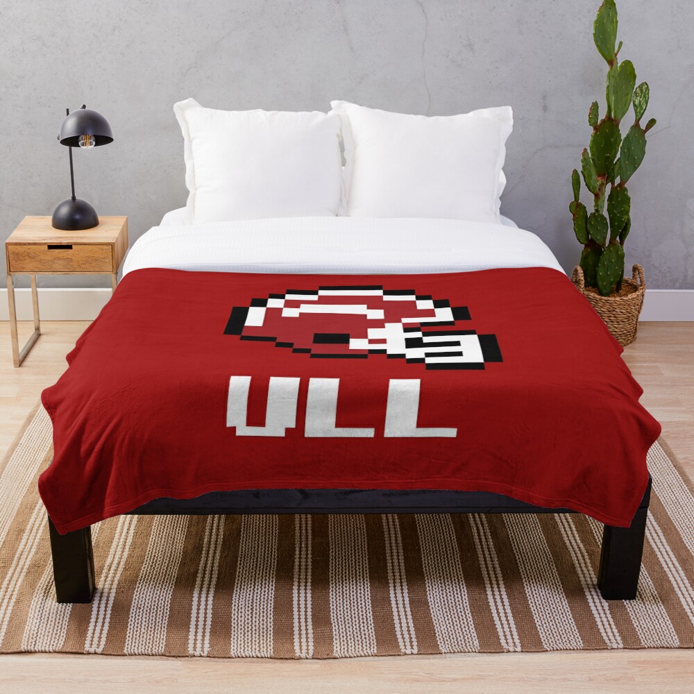 Louisiana Lafayette Ragin' Cajuns Alumni Throw Blanket - Sports