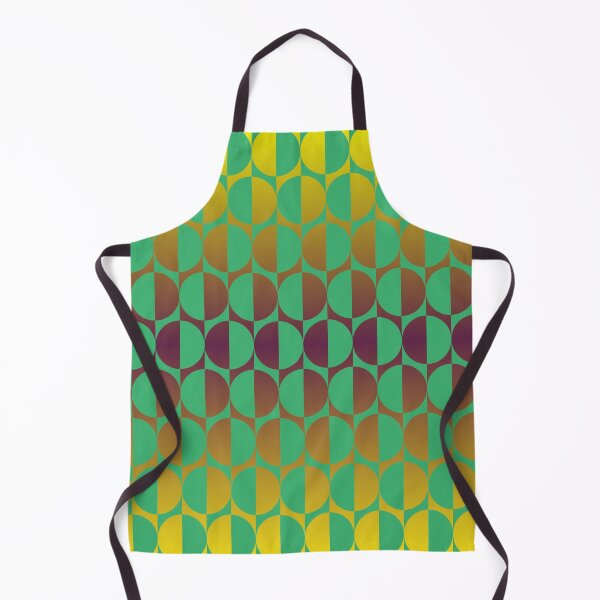 Item preview, Retro circles green, gold, golden brown designed and sold by aapshop.