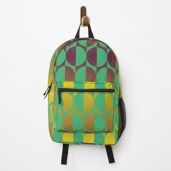 Item preview, Retro circles green, gold, golden brown designed and sold by aapshop.