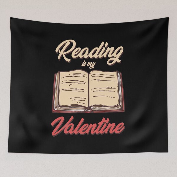 Item preview, Reading Is My Valentine designed and sold by DesignByJK.
