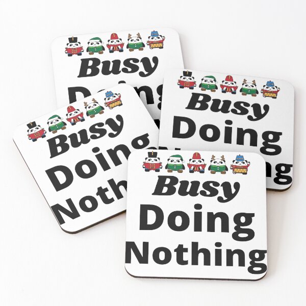 Item preview, Busy Doing Nothing Panda designed and sold by Trendy Design.