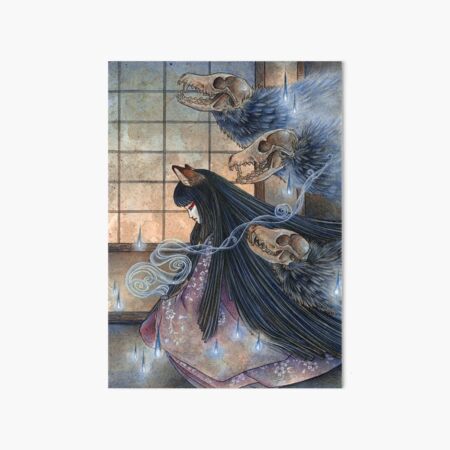 Item preview, Unmasked - The Fox Woman and her Spirits designed and sold by TeaKitsune.