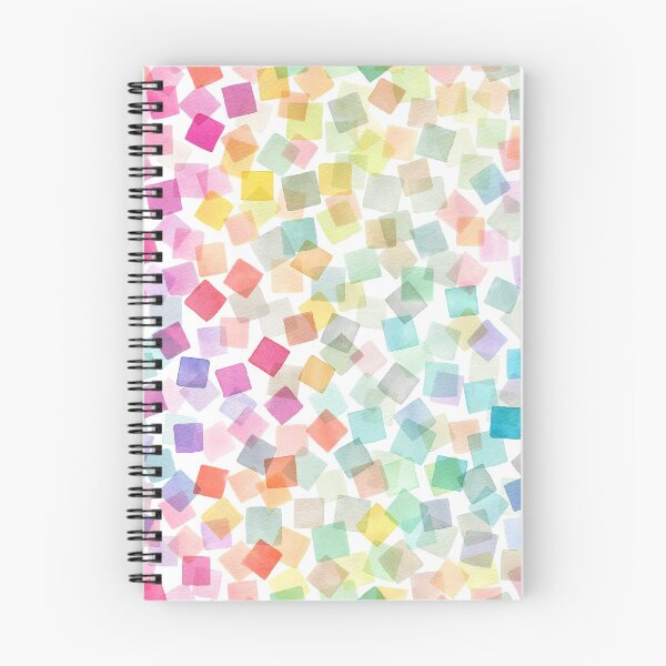 Item preview, Multicolored Confetti Party Mascot - Rainbow Squares Geometric Print designed and sold by ninoladesign.