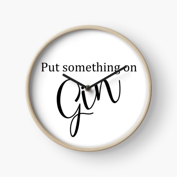 Item preview, Put something on gin designed and sold by newtralic.