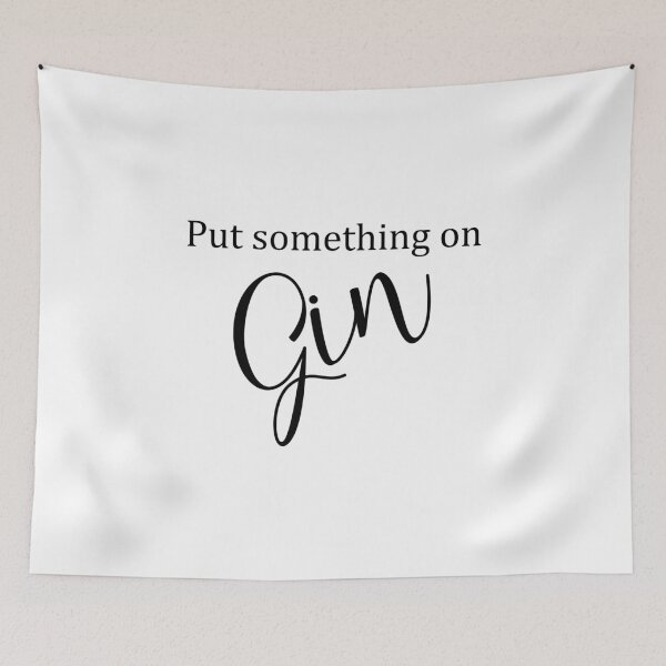 Item preview, Put something on gin designed and sold by newtralic.