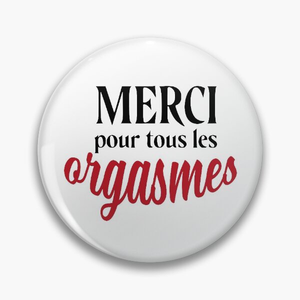 Item preview, Merci Pour Tous Les Orgasmes | Thanks For All The Orgasms designed and sold by TooFrenchClub.