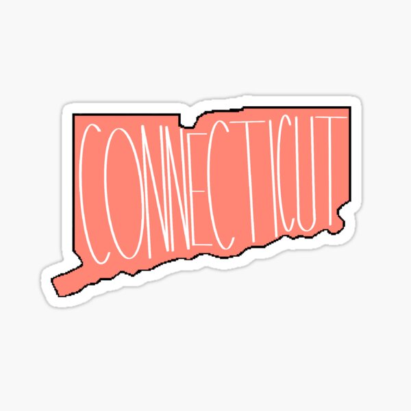 Connecticut in Red Sticker