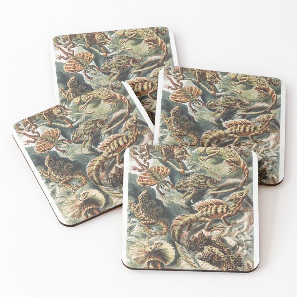 Item preview, Vintage Lizards and Reptiles Poster designed and sold by redoARTstore.