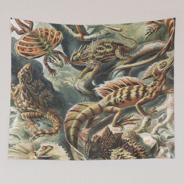 Item preview, Vintage Lizards and Reptiles Poster designed and sold by redoARTstore.