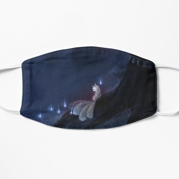 Forest Ghost - TeaKitsune Fox Yokai Flat Mask