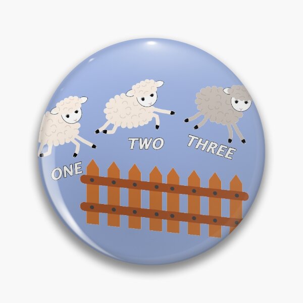 Item preview, Counting Sheep One Two Three designed and sold by janraydesigns.