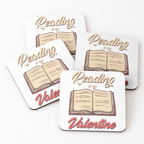 Item preview, Reading Is My Valentine designed and sold by DesignByJK.