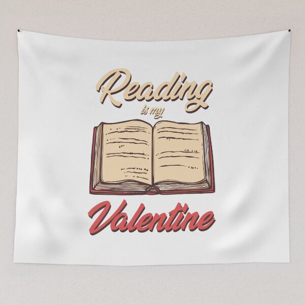Item preview, Reading Is My Valentine designed and sold by DesignByJK.