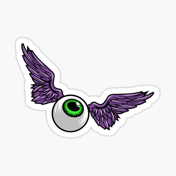 Oeil volant Sticker