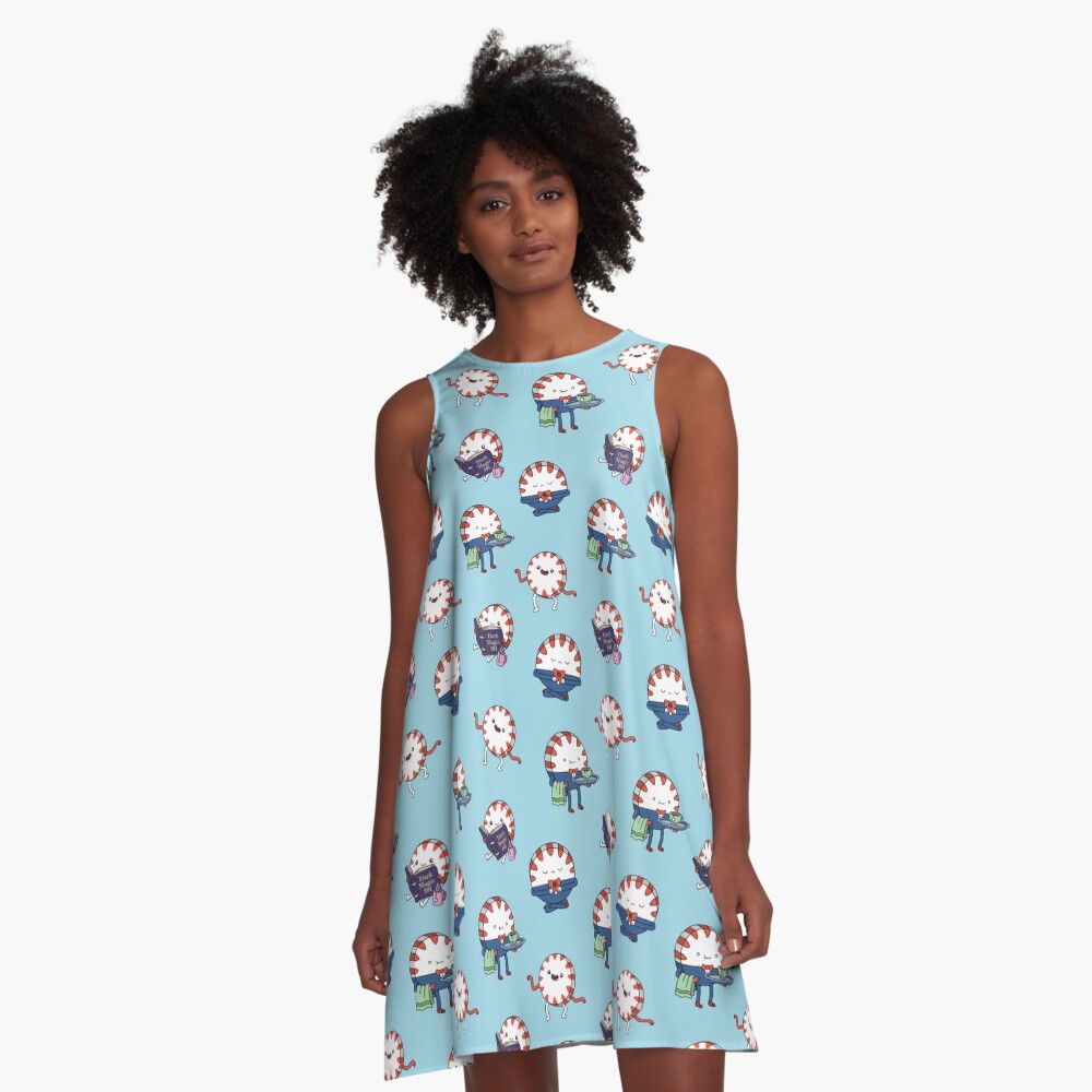 Item preview, A-Line Dress designed and sold by ElectricFangs.