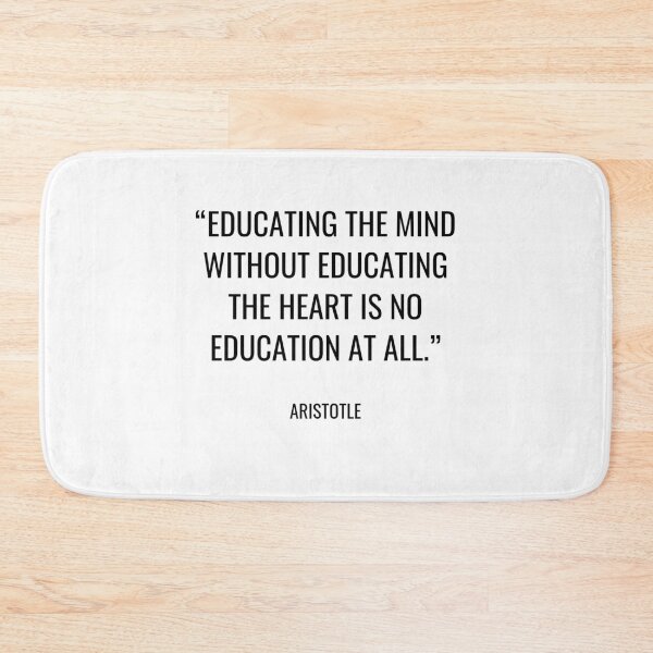 Item preview, Aristotle - Educating the mind without educating the heart is no education at all. designed and sold by SocraticQuotes.