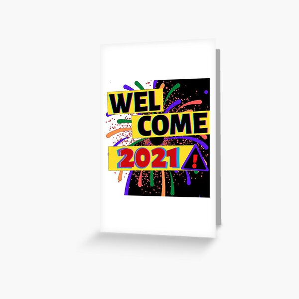 Item preview, Welcome 2021,Happy New Year,Good luck,Good Vibes designed and sold by Sensihoriverse.