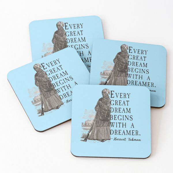 Item preview,  HARRIET TUBMAN QUOTE on DREAMERS  designed and sold by LoveAndDefiance.