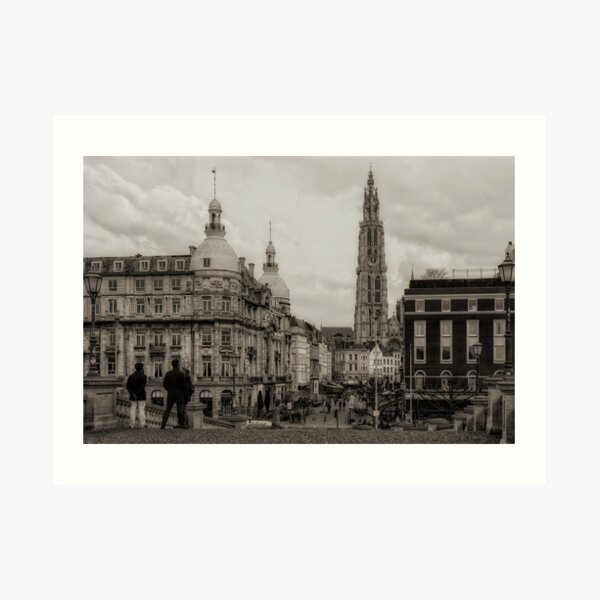 Watching the Cathedral Art Print