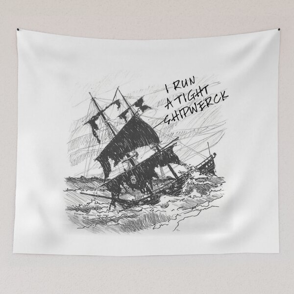 Item preview,  I run a Tight shipwreck T-Shirt designed and sold by bestdesigns2020.