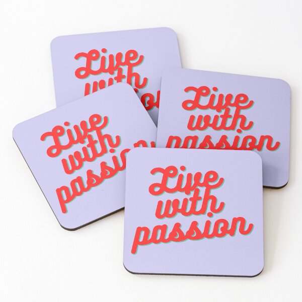 Item preview, Live with passion designed and sold by dogonly.