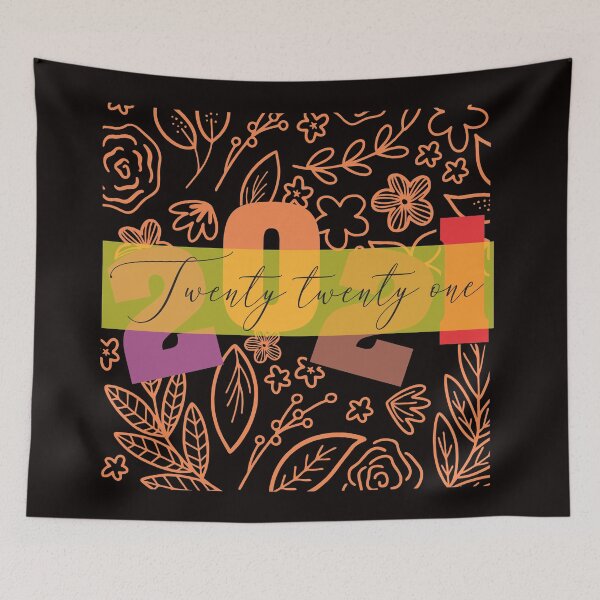Item preview, 2021 colourful floral graphic art designed and sold by Adhiambo.