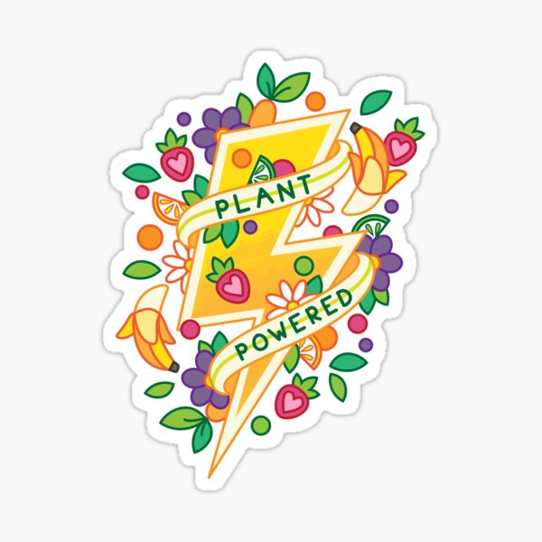 Plant Powered Sticker